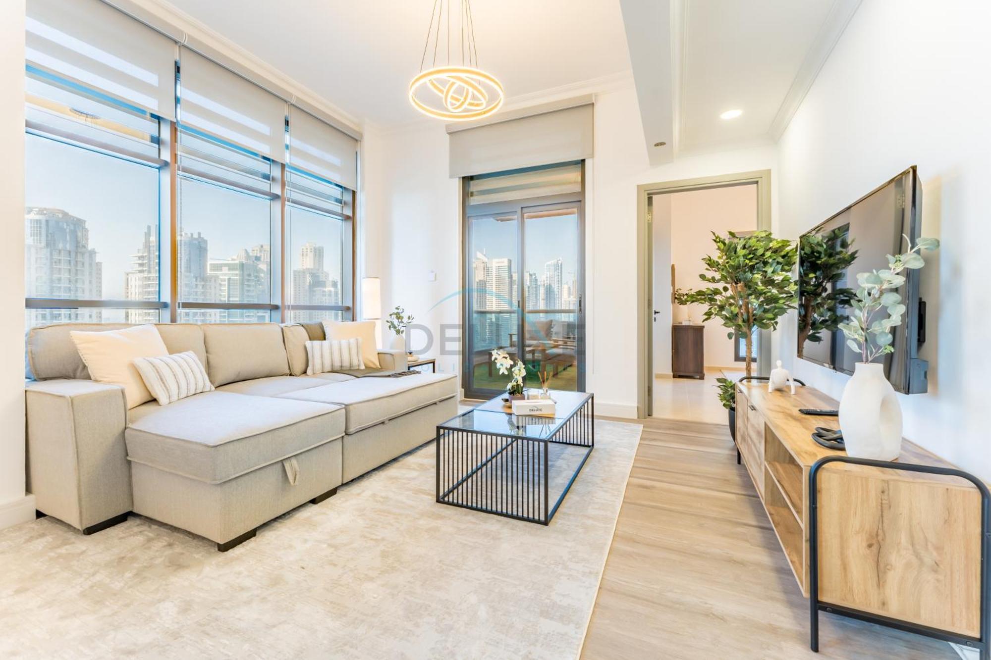 Apartment Terrace And Marina Views 1br Near Jbr, Ain And Major Landmarks, Zumurud, Duabi Marina By Deluxe Homes *